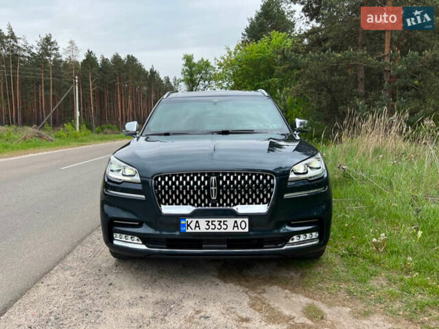 Зеленый Линкольн Авиатор, объемом двигателя 3 л и пробегом 11 тыс. км за 69000 $, фото 1 на Automoto.ua