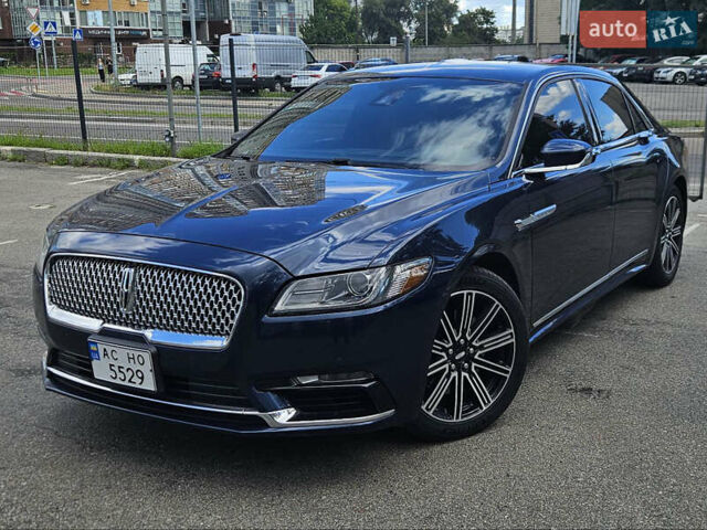 Синій Лінкольн Континенталь, об'ємом двигуна 2.69 л та пробігом 178 тис. км за 15900 $, фото 1 на Automoto.ua