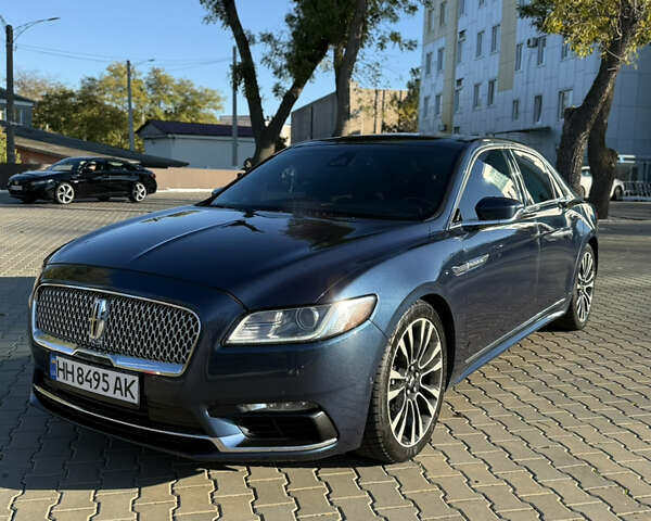 Синий Линкольн Континенталь, объемом двигателя 2.96 л и пробегом 108 тыс. км за 18500 $, фото 1 на Automoto.ua