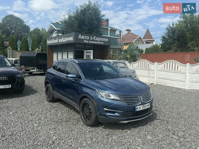 Синій Лінкольн МКС, об'ємом двигуна 2 л та пробігом 116 тис. км за 15900 $, фото 1 на Automoto.ua