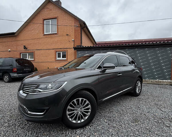 Серый Линкольн МКХ, объемом двигателя 2.7 л и пробегом 160 тыс. км за 16500 $, фото 1 на Automoto.ua