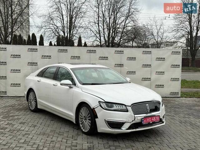 Білий Лінкольн MKZ, об'ємом двигуна 2 л та пробігом 209 тис. км за 9400 $, фото 1 на Automoto.ua
