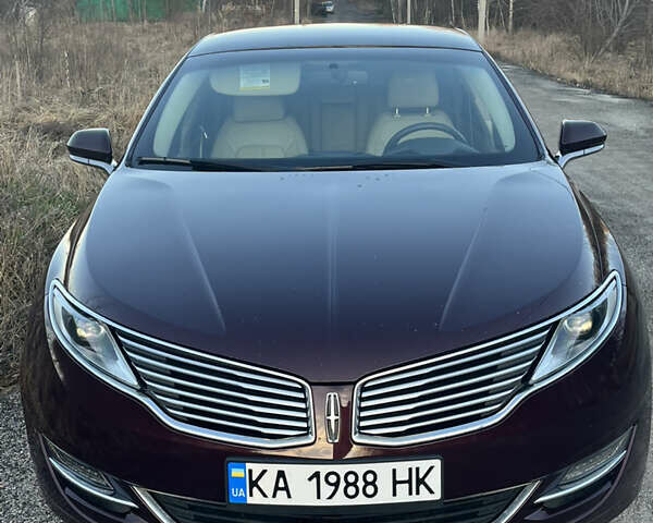 Красный Линкольн МКЗ, объемом двигателя 2 л и пробегом 198 тыс. км за 12300 $, фото 1 на Automoto.ua