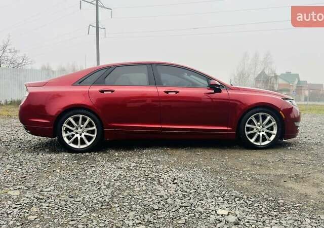 Красный Линкольн МКЗ, объемом двигателя 2 л и пробегом 141 тыс. км за 12500 $, фото 1 на Automoto.ua