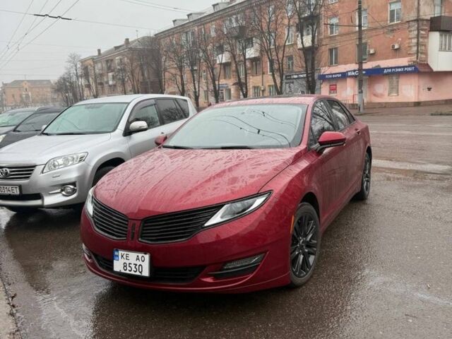 Червоний Лінкольн MKZ, об'ємом двигуна 2 л та пробігом 73 тис. км за 16000 $, фото 1 на Automoto.ua