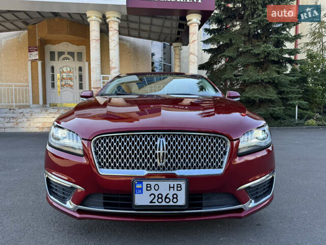 Линкольн МКЗ 2018 в Тернополе на Automoto.ua Красный Линкольн МКЗ, объемом двигателя 2 л и пробегом 119 тыс. км за 19400 $, фото 1 на Automoto.ua