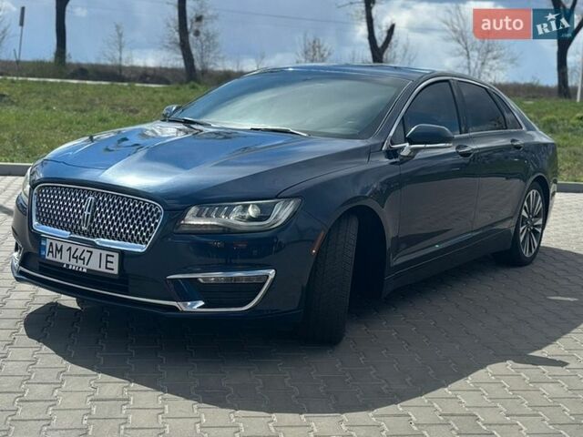 Синій Лінкольн MKZ, об'ємом двигуна 2 л та пробігом 190 тис. км за 15990 $, фото 1 на Automoto.ua