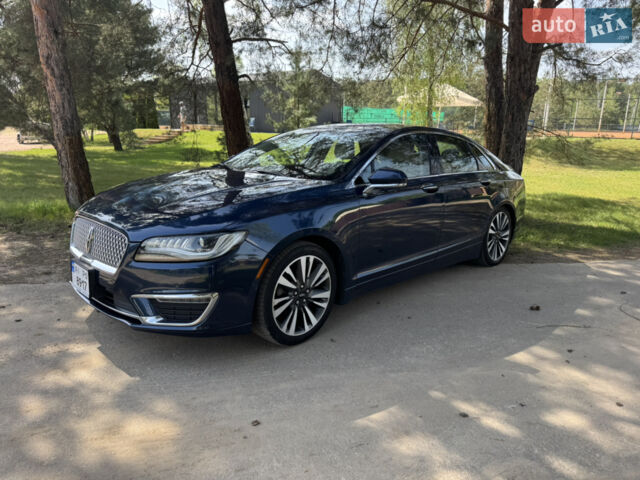 Синій Лінкольн MKZ, об'ємом двигуна 2 л та пробігом 84 тис. км за 17400 $, фото 1 на Automoto.ua
