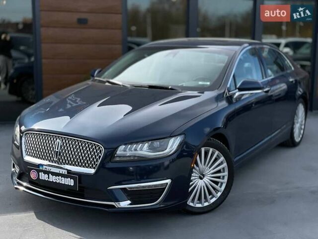Синий Линкольн МКЗ, объемом двигателя 2 л и пробегом 100 тыс. км за 16200 $, фото 1 на Automoto.ua