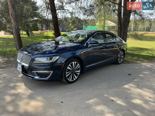 Синий Линкольн МКЗ, объемом двигателя 2 л и пробегом 84 тыс. км за 17400 $, фото 1 на Automoto.ua