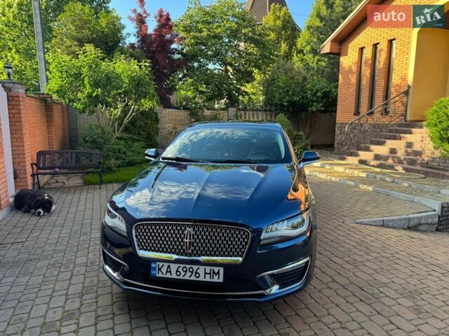 Синій Лінкольн MKZ, об'ємом двигуна 2 л та пробігом 93 тис. км за 15900 $, фото 1 на Automoto.ua