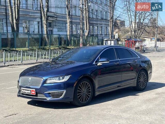 Синий Линкольн МКЗ, объемом двигателя 3 л и пробегом 147 тыс. км за 15640 $, фото 1 на Automoto.ua
