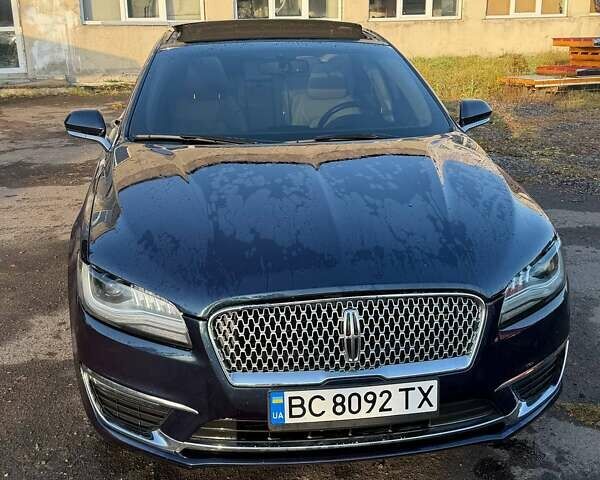 Синий Линкольн МКЗ, объемом двигателя 2 л и пробегом 145 тыс. км за 18000 $, фото 1 на Automoto.ua