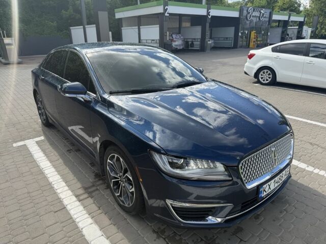 Синий Линкольн МКЗ, объемом двигателя 2 л и пробегом 95 тыс. км за 12800 $, фото 1 на Automoto.ua