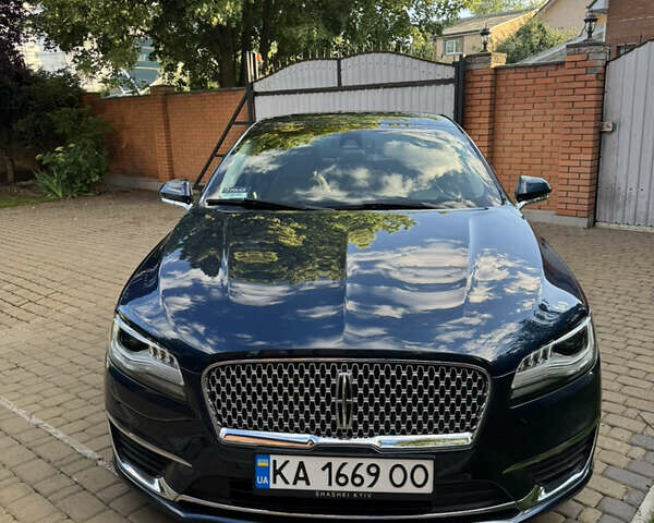Синий Линкольн МКЗ, объемом двигателя 2 л и пробегом 87 тыс. км за 18200 $, фото 1 на Automoto.ua