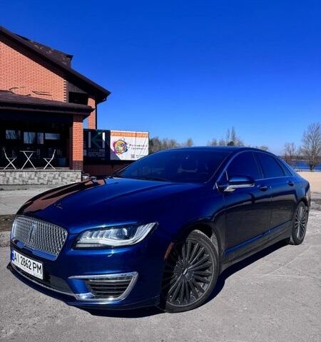 Синий Линкольн МКЗ, объемом двигателя 3 л и пробегом 147 тыс. км за 16500 $, фото 1 на Automoto.ua