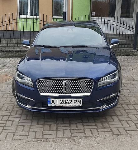 Синий Линкольн МКЗ, объемом двигателя 2.96 л и пробегом 147 тыс. км за 15400 $, фото 1 на Automoto.ua