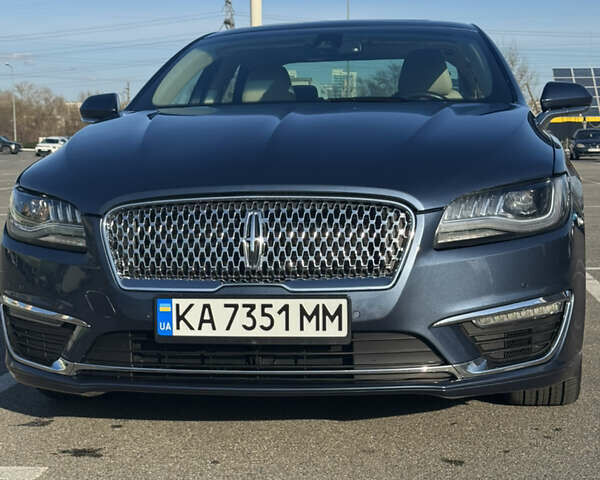 Синий Линкольн МКЗ, объемом двигателя 2.96 л и пробегом 41 тыс. км за 19999 $, фото 1 на Automoto.ua