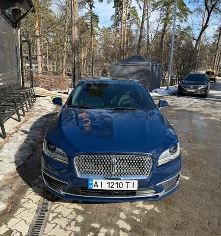 Синий Линкольн МКЗ, объемом двигателя 2 л и пробегом 76 тыс. км за 17000 $, фото 1 на Automoto.ua
