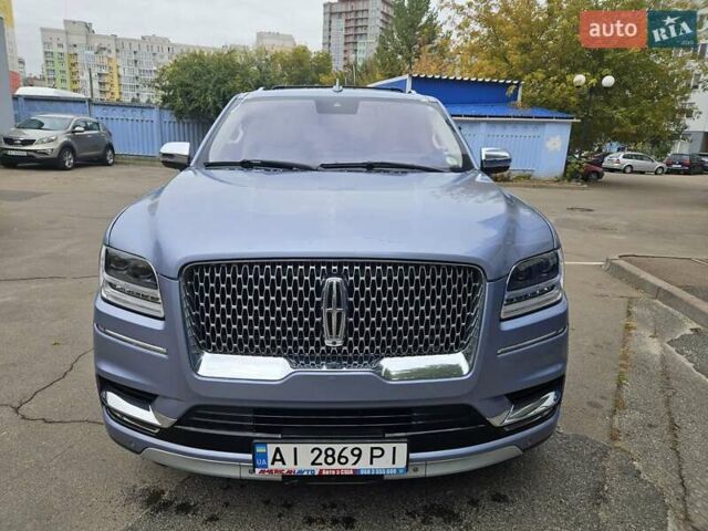 Сірий Лінкольн Navigator, об'ємом двигуна 3.5 л та пробігом 108 тис. км за 65000 $, фото 1 на Automoto.ua