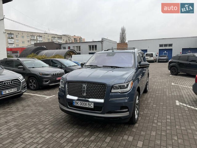 Синий Линкольн Навигатор, объемом двигателя 3.5 л и пробегом 70 тыс. км за 81000 $, фото 1 на Automoto.ua