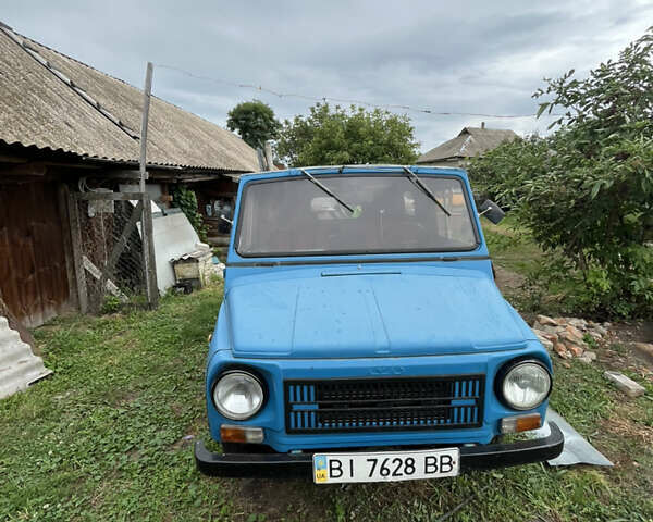Синий ЛуАЗ 969 Волинь, объемом двигателя 1.2 л и пробегом 80 тыс. км за 1150 $, фото 1 на Automoto.ua
