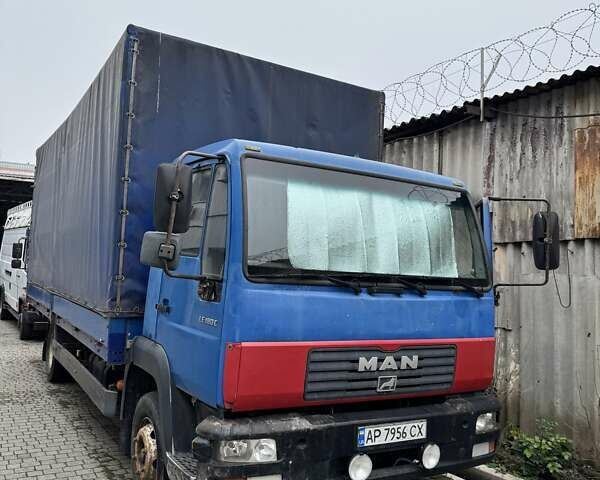 Синий МАН 12.180, объемом двигателя 4.58 л и пробегом 510 тыс. км за 12900 $, фото 1 на Automoto.ua