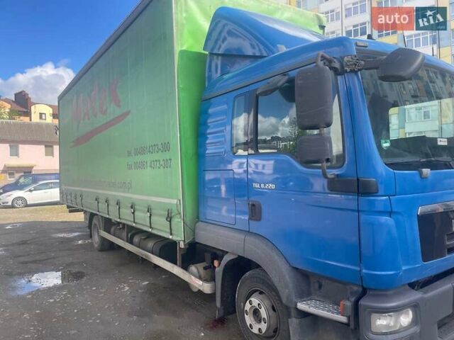 Синий МАН 12.220, объемом двигателя 4.6 л и пробегом 768 тыс. км за 23100 $, фото 1 на Automoto.ua