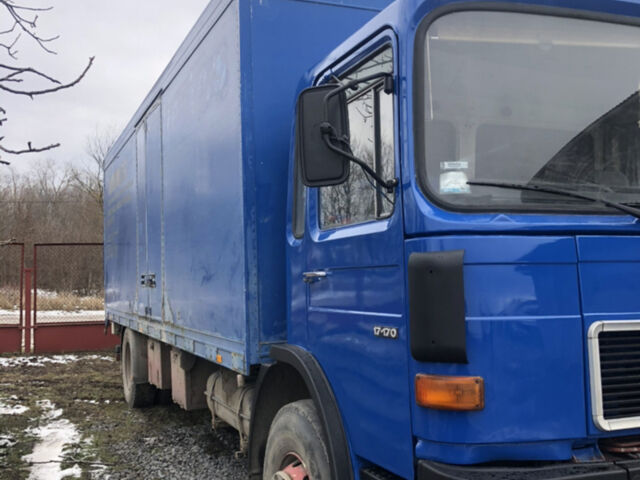 Синий МАН 17.192, объемом двигателя 5.78 л и пробегом 887 тыс. км за 8300 $, фото 1 на Automoto.ua