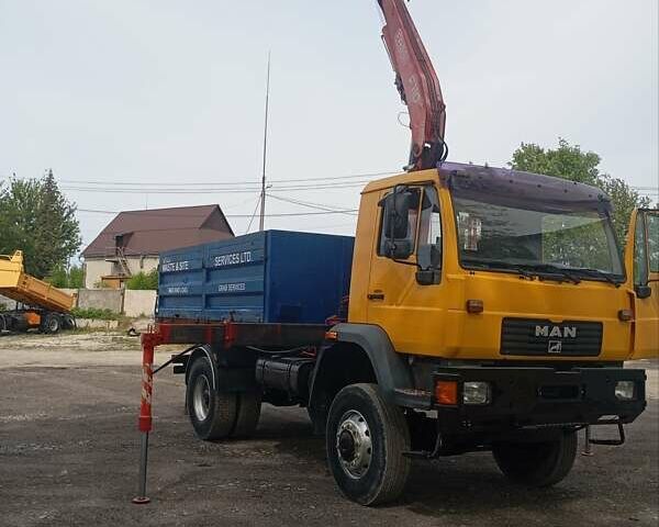 Жовтий МАН 18, об'ємом двигуна 6 л та пробігом 170 тис. км за 38500 $, фото 1 на Automoto.ua