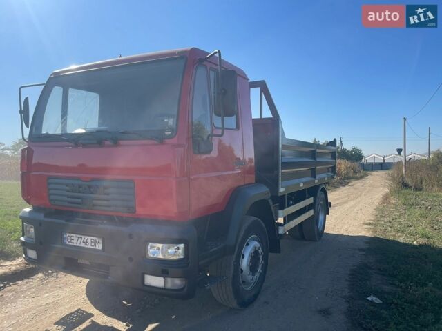 Красный МАН 18.220, объемом двигателя 6.87 л и пробегом 450 тыс. км за 28999 $, фото 1 на Automoto.ua