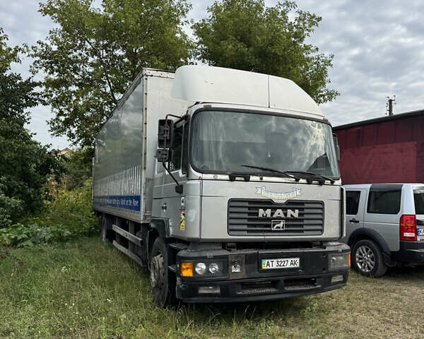 Серый МАН 18.224, объемом двигателя 6.9 л и пробегом 556 тыс. км за 10000 $, фото 1 на Automoto.ua