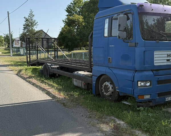Синий МАН 18.262, объемом двигателя 5 л и пробегом 800 тыс. км за 7100 $, фото 1 на Automoto.ua