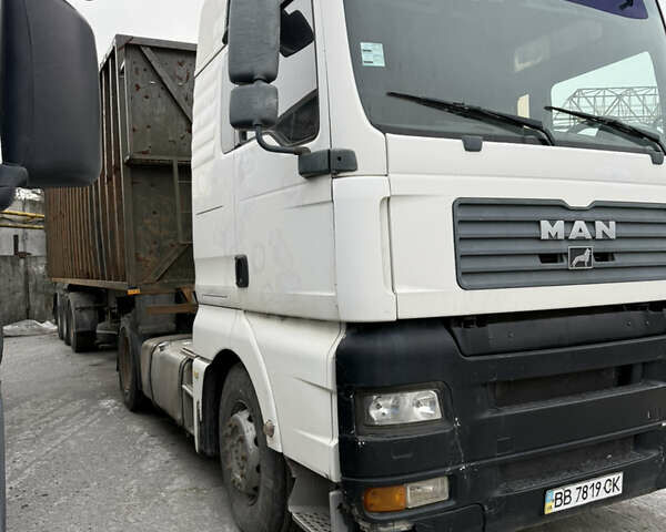 Белый МАН 18.430, объемом двигателя 10.5 л и пробегом 800 тыс. км за 7000 $, фото 1 на Automoto.ua