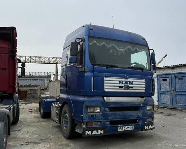 Синий МАН 18.430, объемом двигателя 0 л и пробегом 862 тыс. км за 7500 $, фото 1 на Automoto.ua