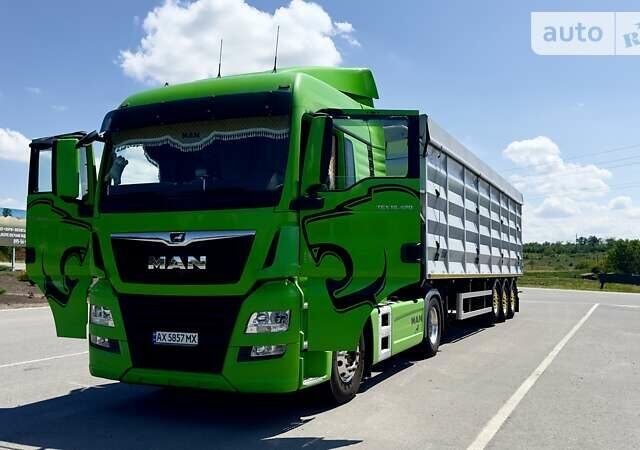 Зеленый МАН 18.430, объемом двигателя 12.42 л и пробегом 507 тыс. км за 70000 $, фото 1 на Automoto.ua
