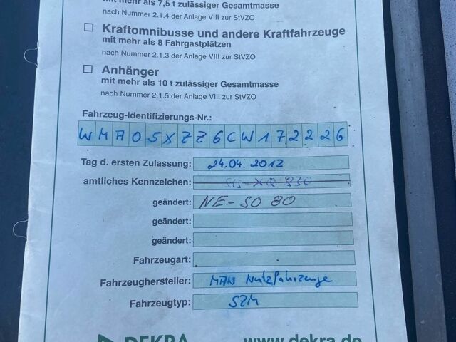Синій МАН 18.440, об'ємом двигуна 10.5 л та пробігом 662 тис. км за 29000 $, фото 1 на Automoto.ua