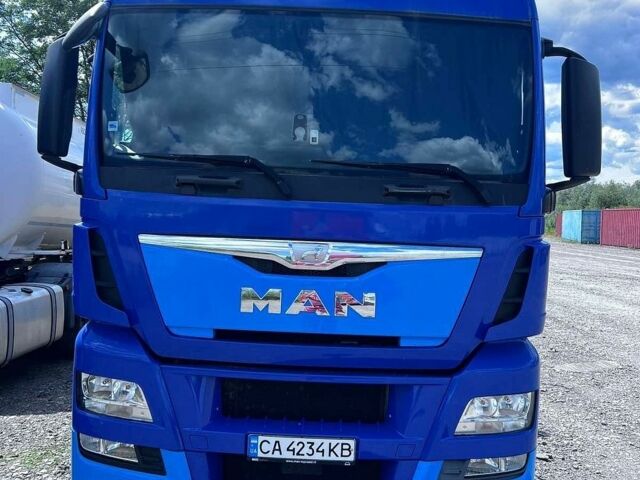 Синий МАН 18.440, объемом двигателя 12.4 л и пробегом 750 тыс. км за 17500 $, фото 1 на Automoto.ua
