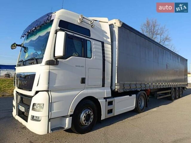 Белый МАН 18.480, объемом двигателя 12.42 л и пробегом 942 тыс. км за 36000 $, фото 1 на Automoto.ua