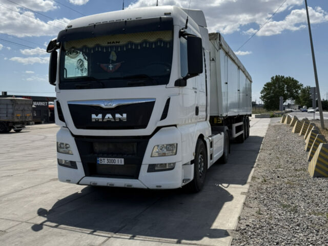 Белый МАН 18.480, объемом двигателя 12.42 л и пробегом 803 тыс. км за 24000 $, фото 1 на Automoto.ua