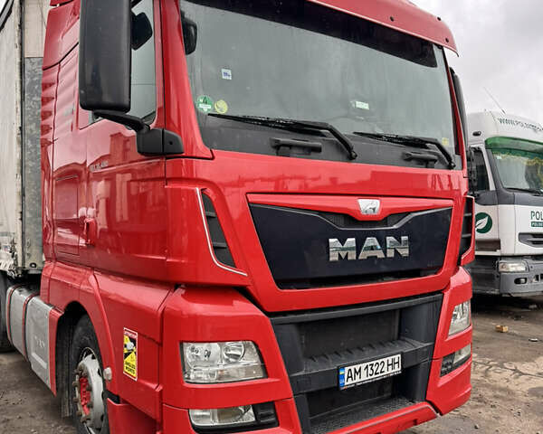 Красный МАН 18.480, объемом двигателя 12.42 л и пробегом 768 тыс. км за 31300 $, фото 1 на Automoto.ua
