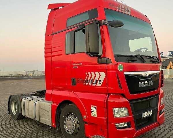 Червоний МАН 18.480, об'ємом двигуна 12.42 л та пробігом 960 тис. км за 25500 $, фото 1 на Automoto.ua