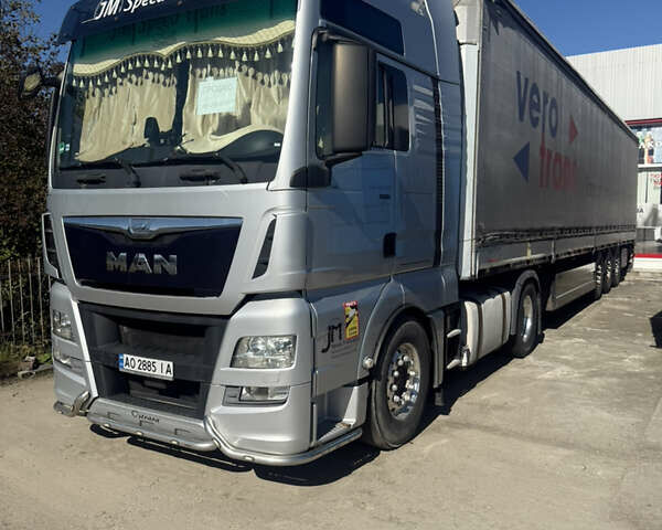 Серый МАН 18.480, объемом двигателя 12.42 л и пробегом 1000 тыс. км за 25000 $, фото 1 на Automoto.ua