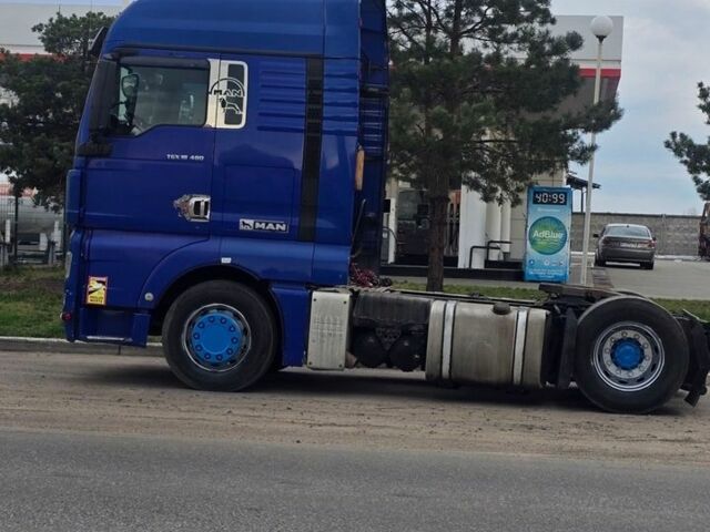 Синий МАН 18.480, объемом двигателя 12.5 л и пробегом 900 тыс. км за 30000 $, фото 1 на Automoto.ua