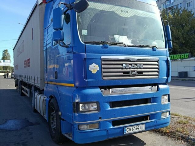 Синій МАН 18.480, об'ємом двигуна 12.4 л та пробігом 826 тис. км за 8000 $, фото 1 на Automoto.ua