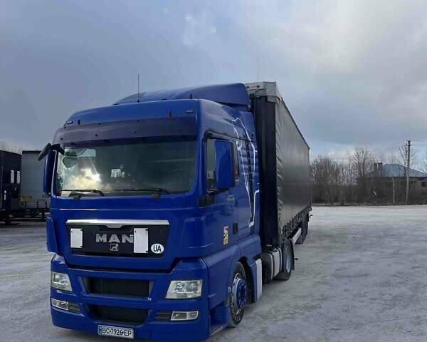 Синий МАН 18.480, объемом двигателя 12.5 л и пробегом 1 тыс. км за 13500 $, фото 1 на Automoto.ua