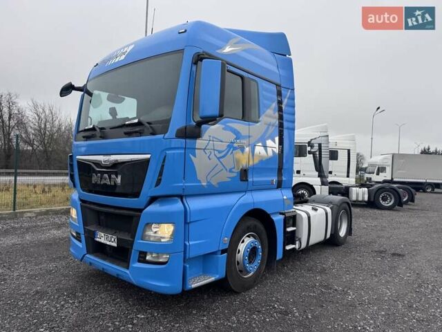 Синий МАН 18.480, объемом двигателя 12.42 л и пробегом 845 тыс. км за 19000 $, фото 1 на Automoto.ua