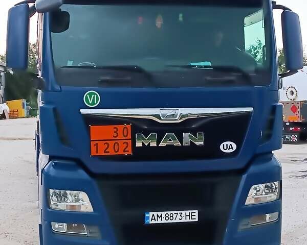 Синий МАН 18.480, объемом двигателя 12.42 л и пробегом 786 тыс. км за 31000 $, фото 1 на Automoto.ua