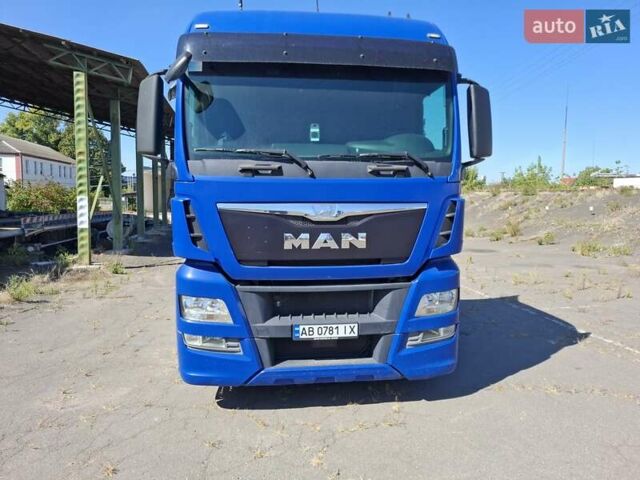 Синий МАН 18.480, объемом двигателя 12.42 л и пробегом 839 тыс. км за 17400 $, фото 1 на Automoto.ua