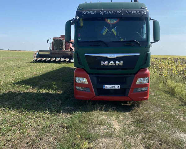 Зелений МАН 18.480, об'ємом двигуна 12.42 л та пробігом 750 тис. км за 27000 $, фото 1 на Automoto.ua